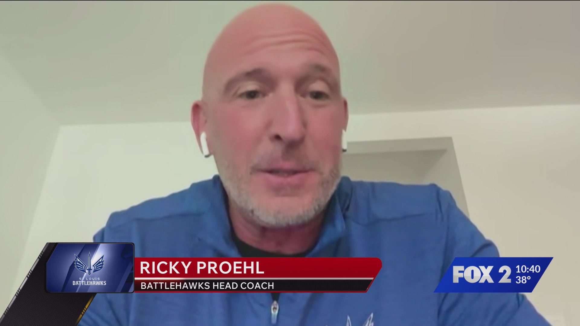 Ricky Proeh Sports Final: Ricky Proehl talks new Battlehawks coaching job – FOX 2