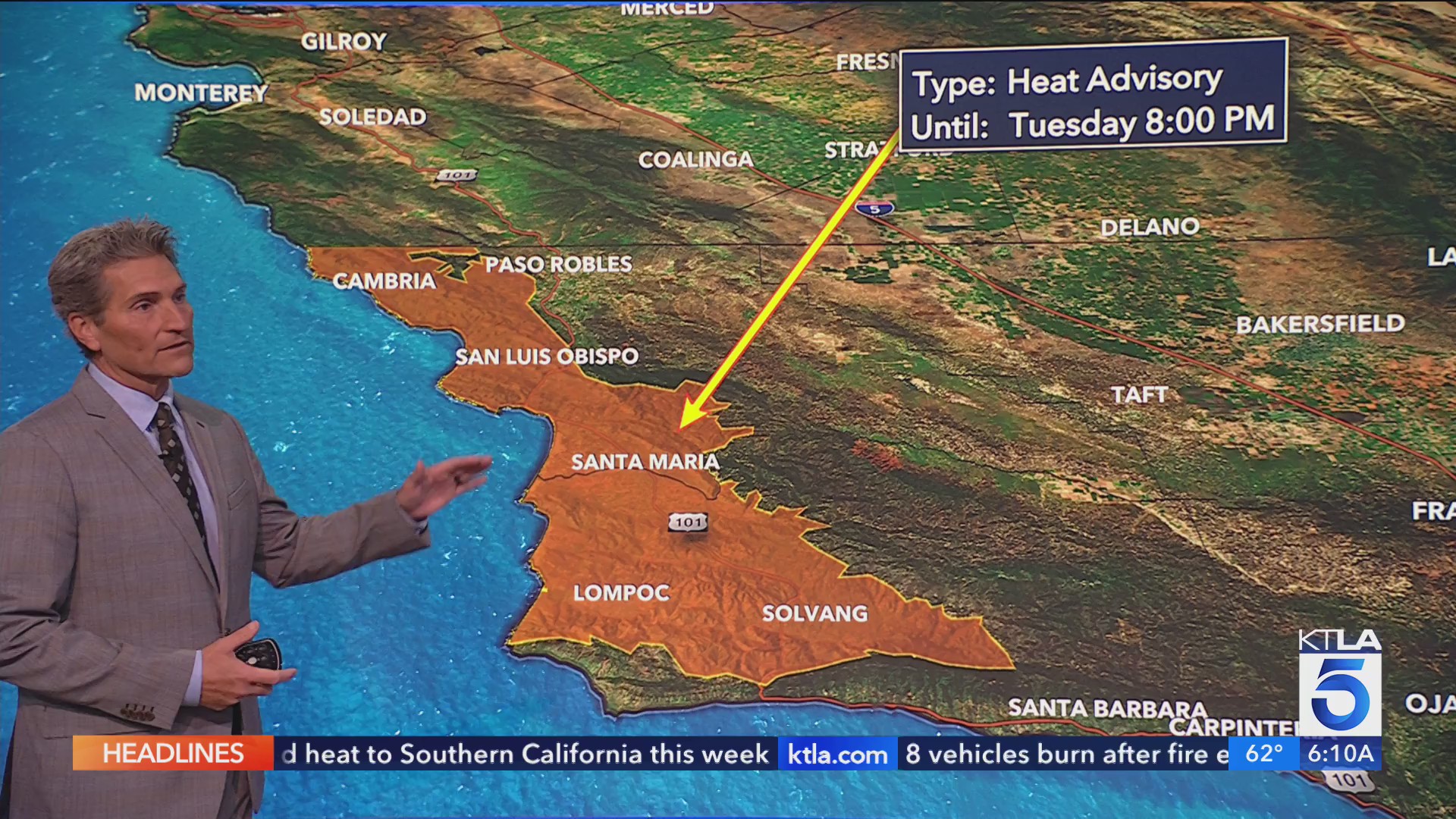 KTLA 5 News Weather Forecast – Tuesday, March. 24, 2026 – KTLA