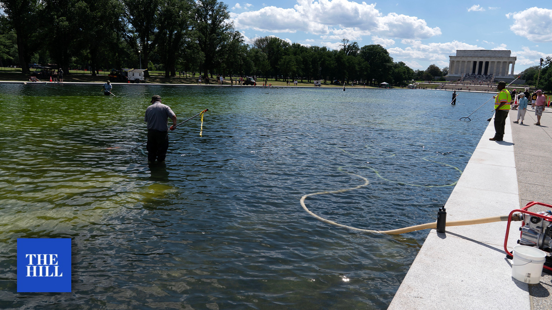 Trump’s Lincoln Memorial Reflecting Pool work comes under scrutiny: 4 ...