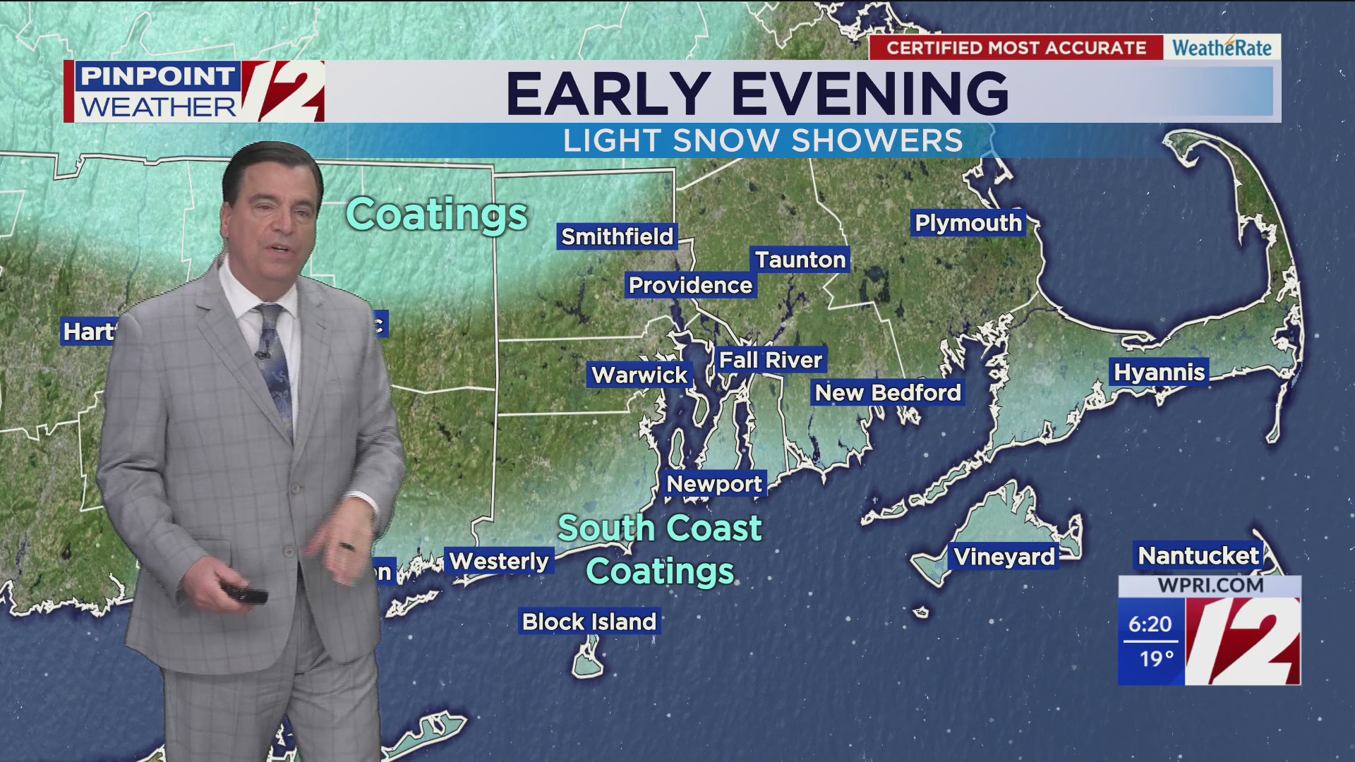 WPRI 12 Weather Forecast 1/27/26 Early Evening Snow Shower – WPRI.com