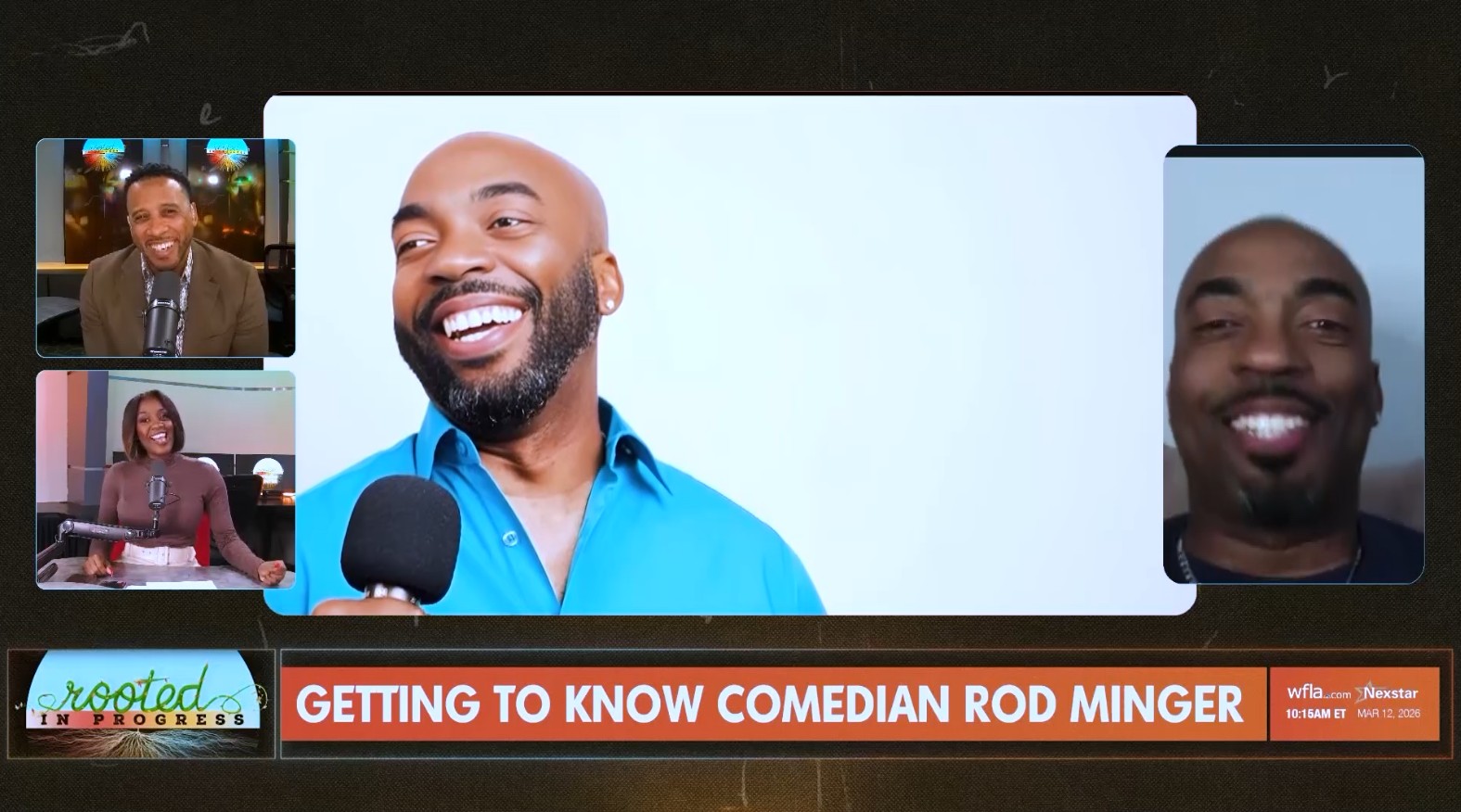 Laugh out Loud with Comedian/Actor Rod Minger | Rooted in Progress episode artwork
