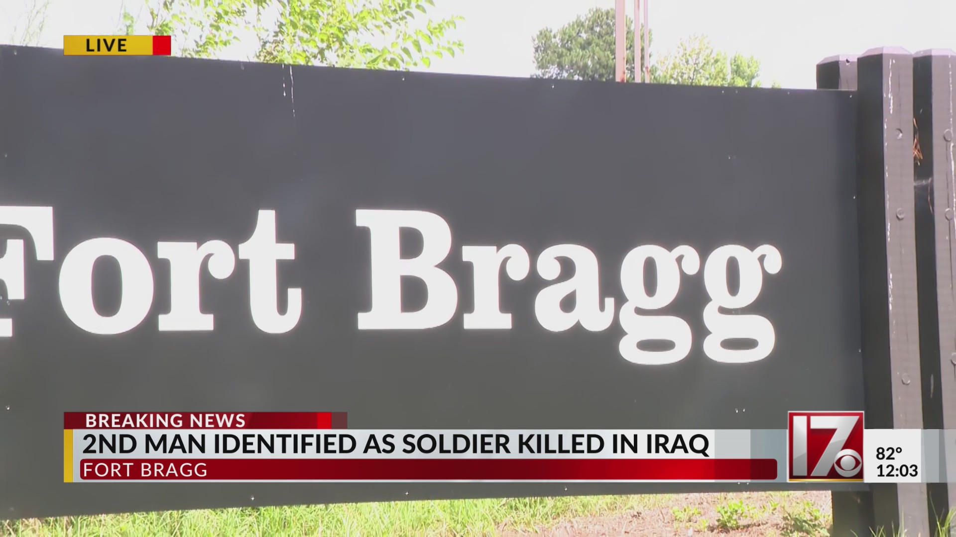 Fayetteville Soldier Dies in Iraq