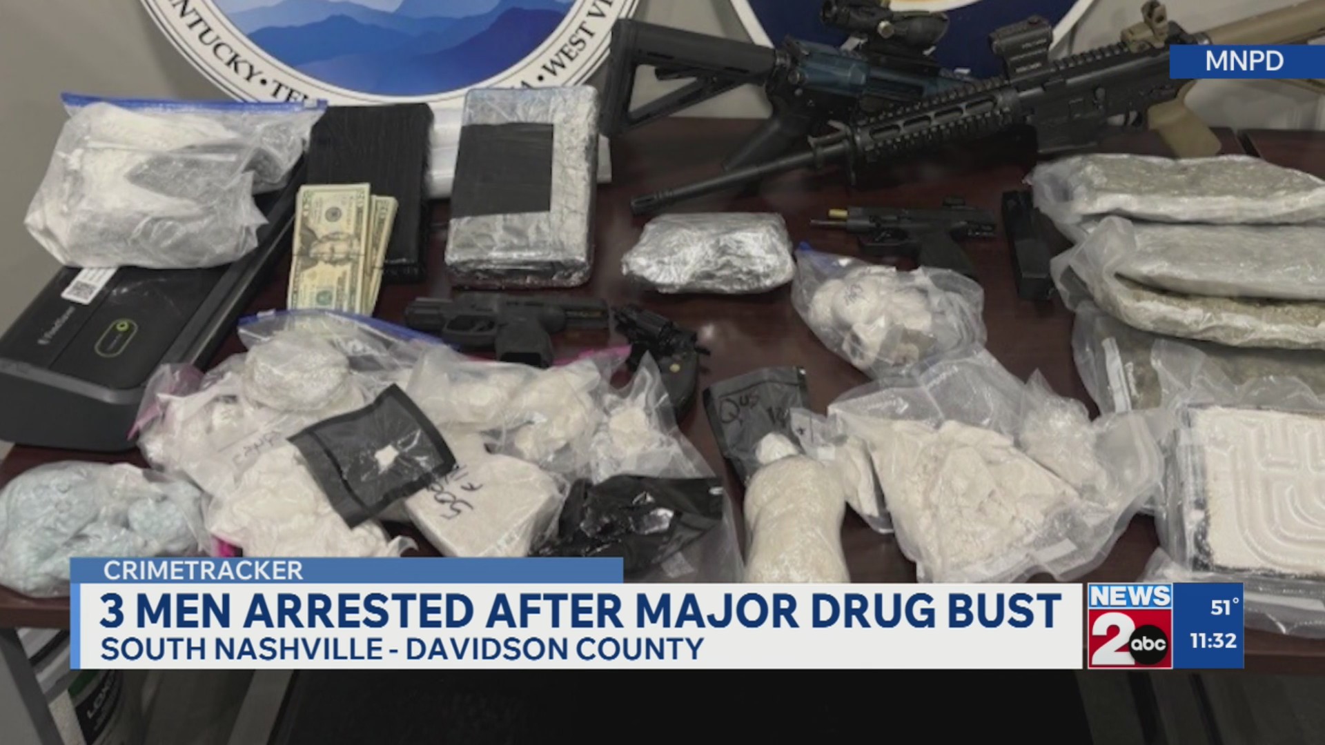3 men arrested after ‘significant’ drug bust in South Nashville – WKRN ...