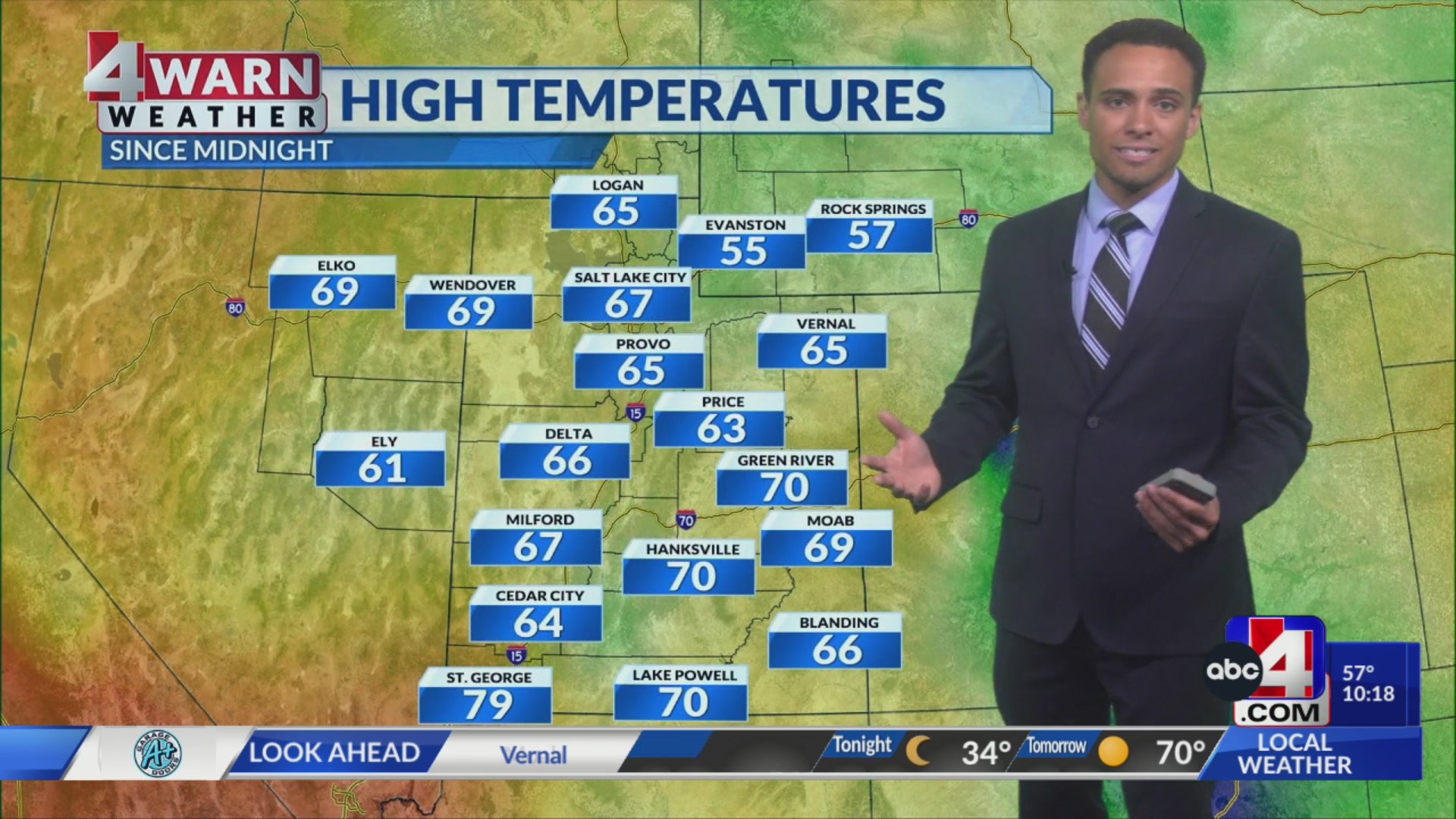 Gorgeous weather through this weekend before showers return – ABC4 Utah