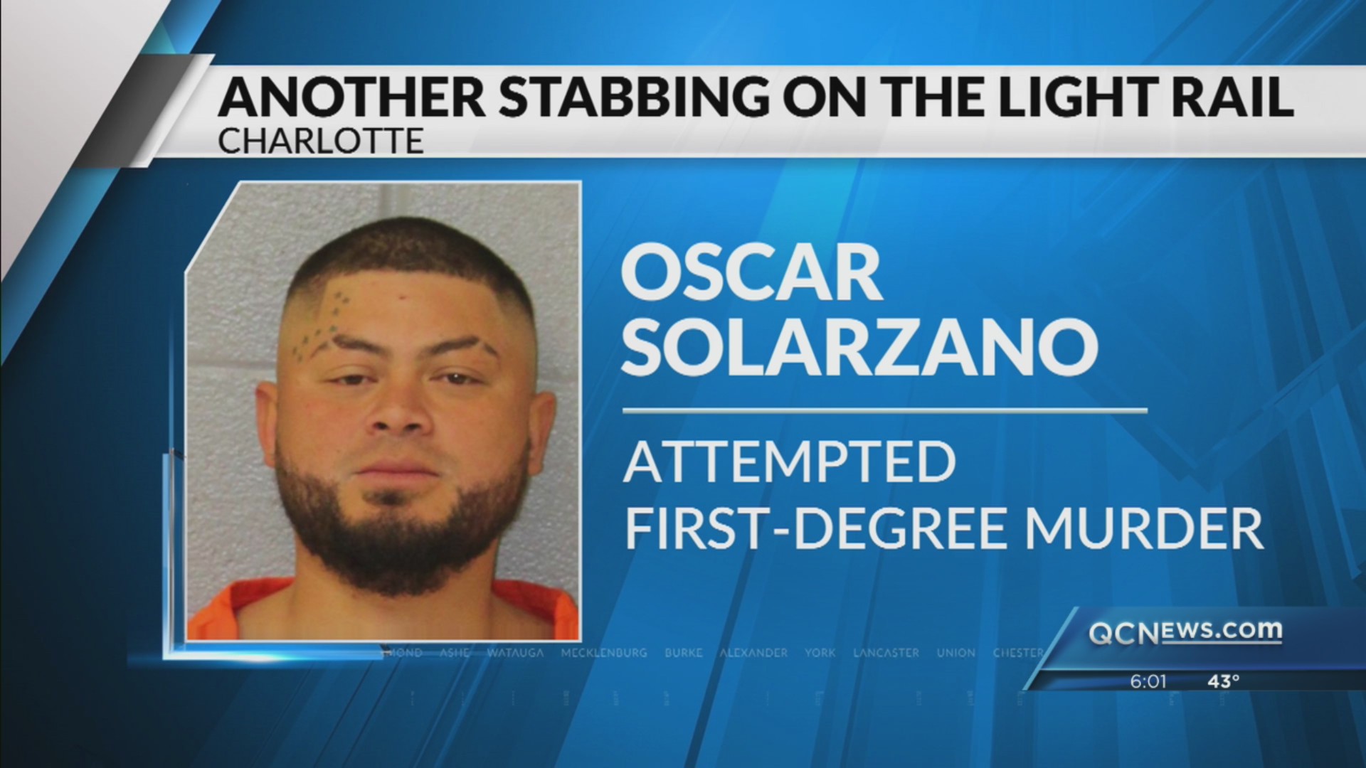 Man charged in recent Charlotte light rail stabbing has been previously ...