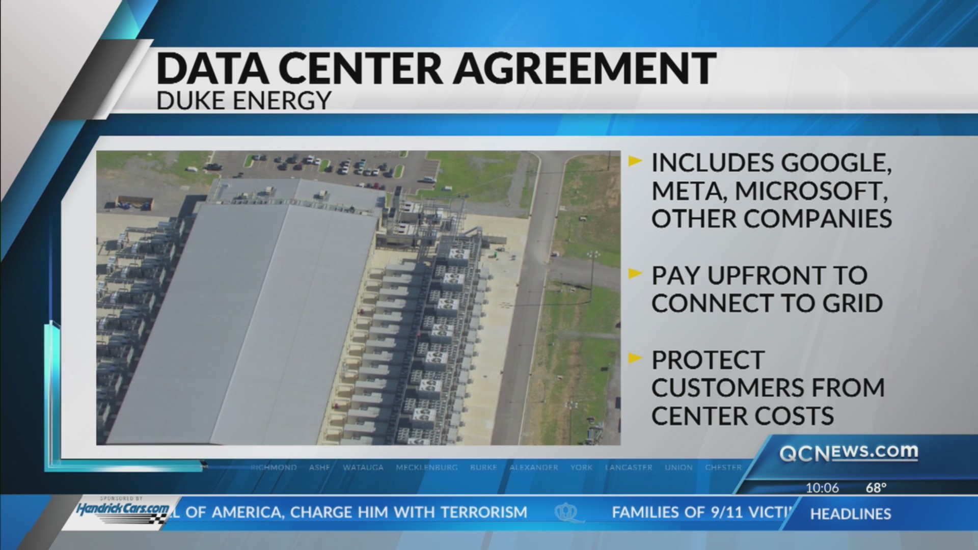 Duke Energy agrees to protect customers from data center costs – Queen ...
