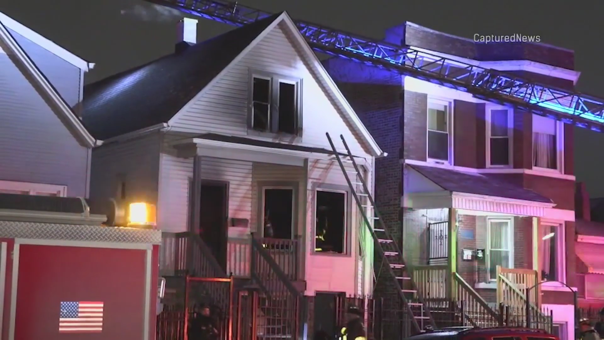 Mother, child rescued from house fire on Northwest Side – WGN-TV