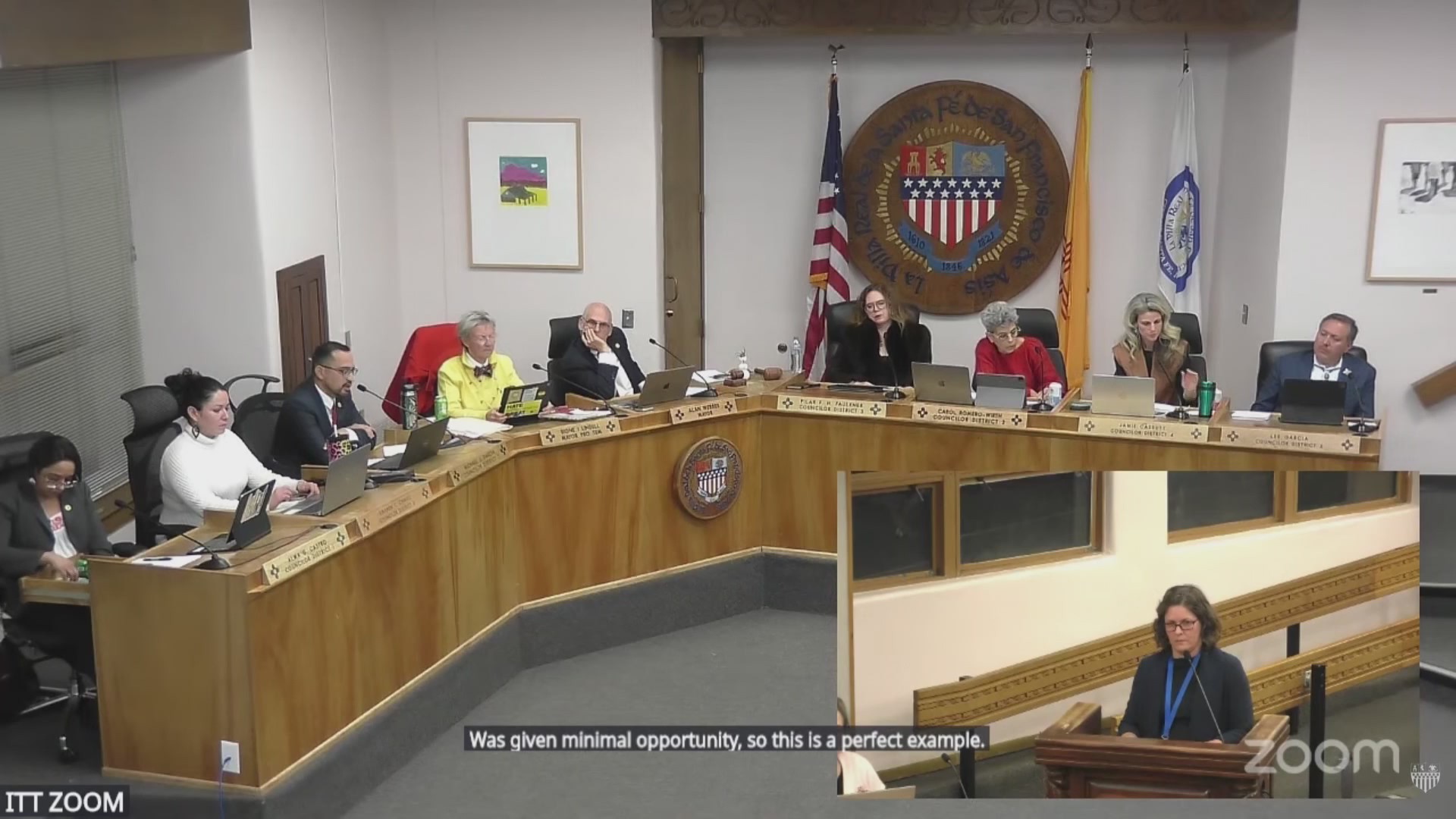 Tensions Flare At Santa Fe City Council Meeting Over Affordable Housing