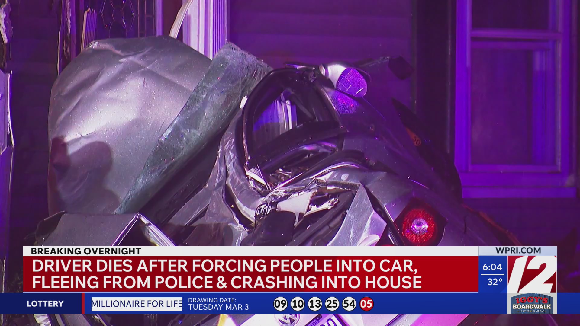 Man dies after crashing into Coventry home – WPRI.com
