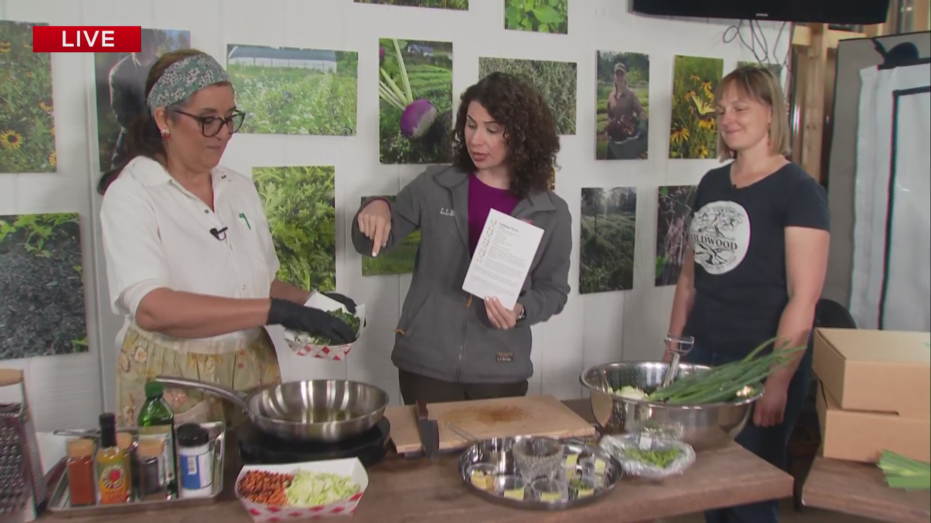 Producing A Class Farm in the Wildwood offers cooking classes, produce box and garden ...