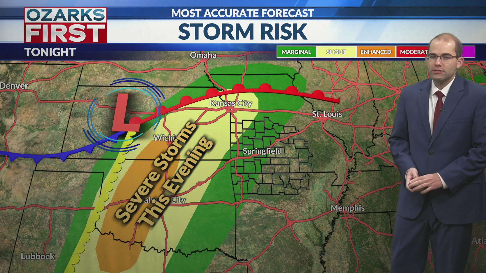 Severe weather and storms through Saturday morning – KOLR – OzarksFirst.com