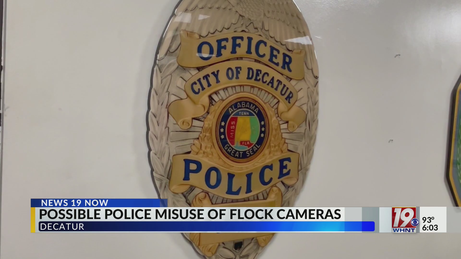 Decatur Florida Map Decatur Police Officer Under Investigation Over Flock Camera System ...