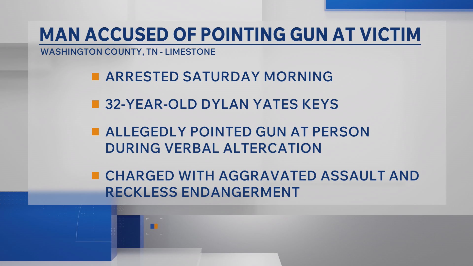 WCSO: Man accused of pointing gun at victim – WJHL | Tri-Cities News ...