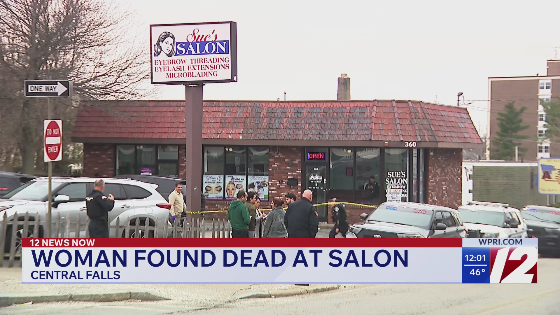 Police investigating after woman found dead in Central Falls salon ...