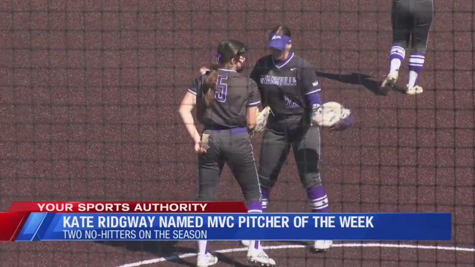 Aces Kate Ridgway named MVC Pitcher of the Week – Eyewitness News (WEHT ...