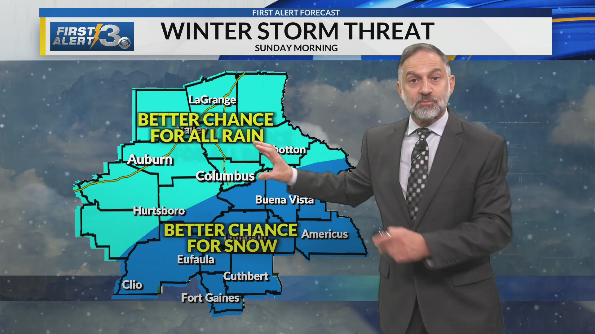 Columbus, Ga Weather Friday PM (01/16/26) – WRBL