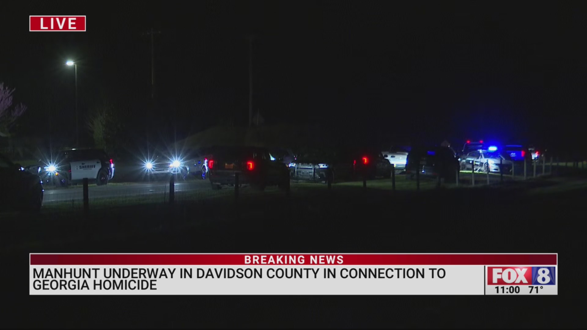 Manhunt underway in Davidson County in connection to Georgia homicide ...