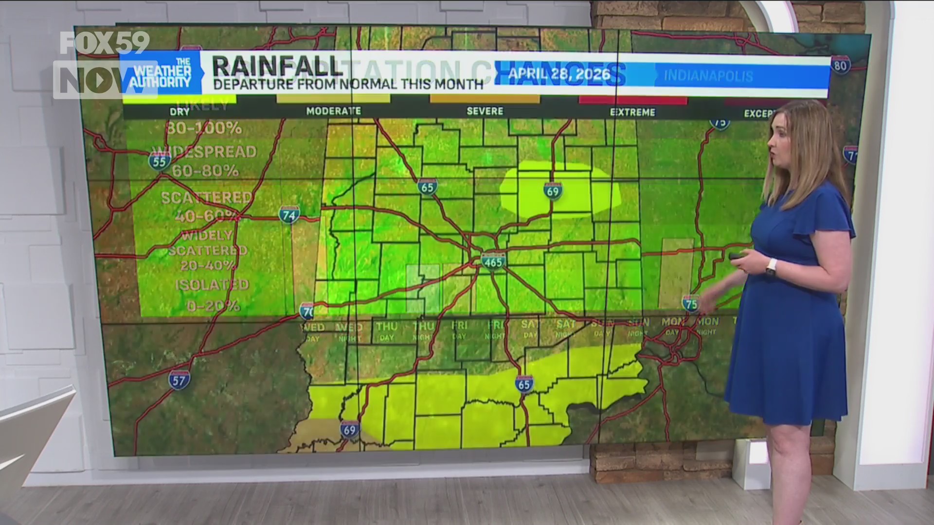 As week progresses, high temps get cooler in Central Indiana – Fox 59