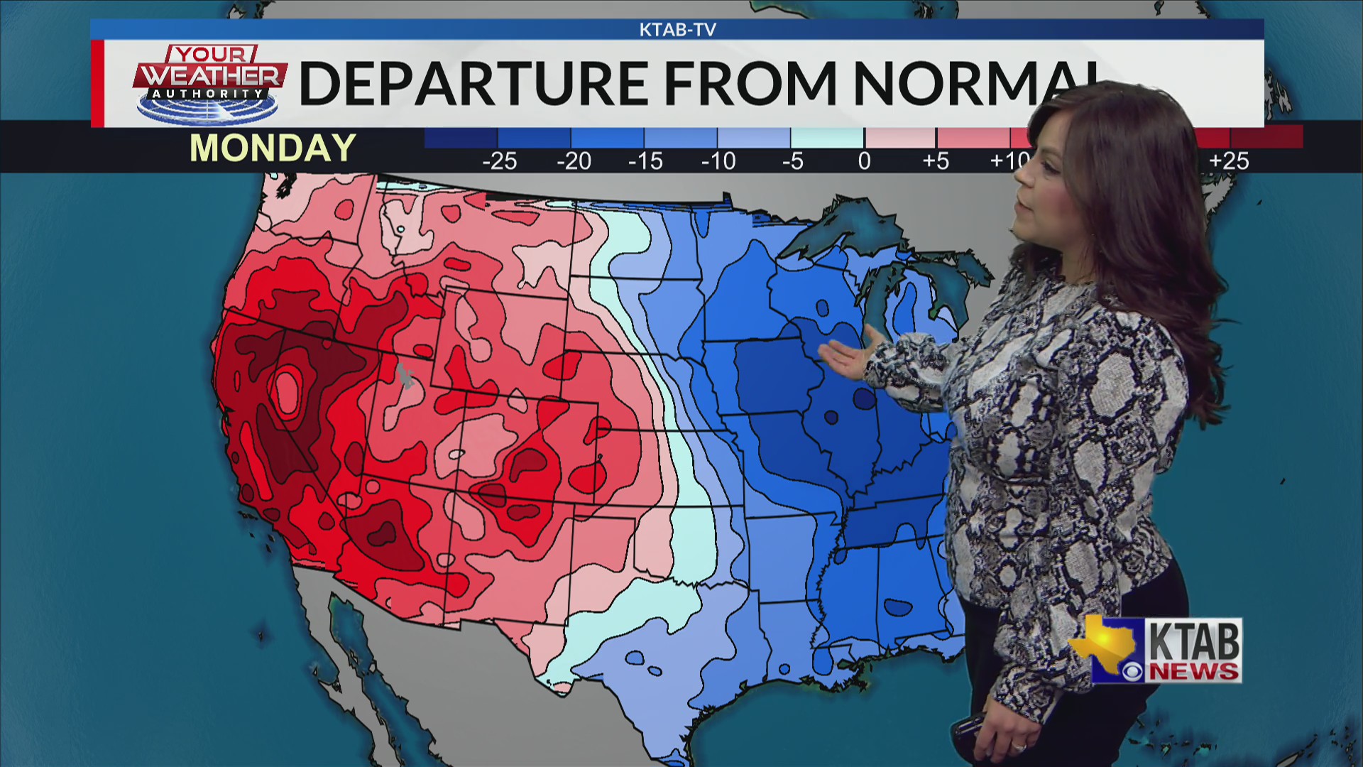 WEEKEND WEATHER: WINDY with a push of BRIEF Arctic Air – KTAB ...
