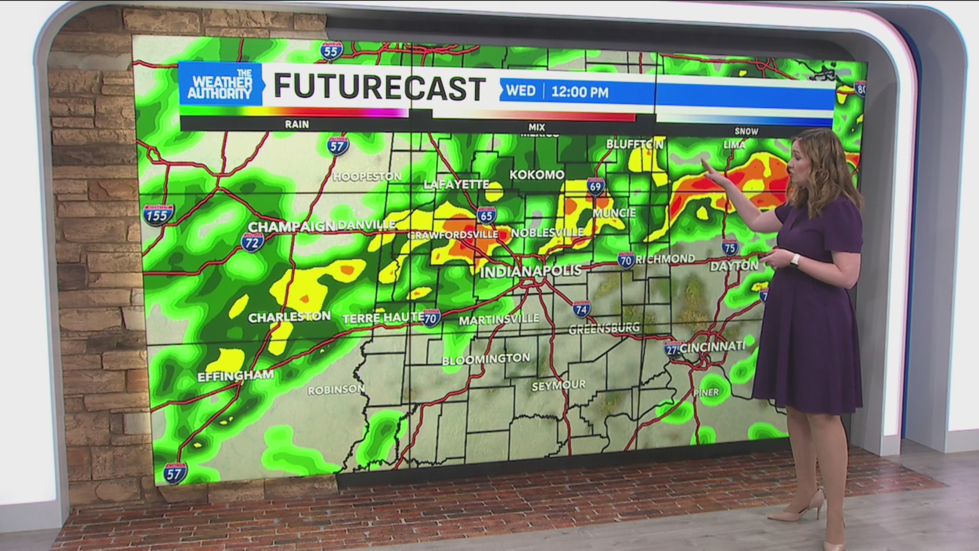 Near record warmth to start the week – Fox 59