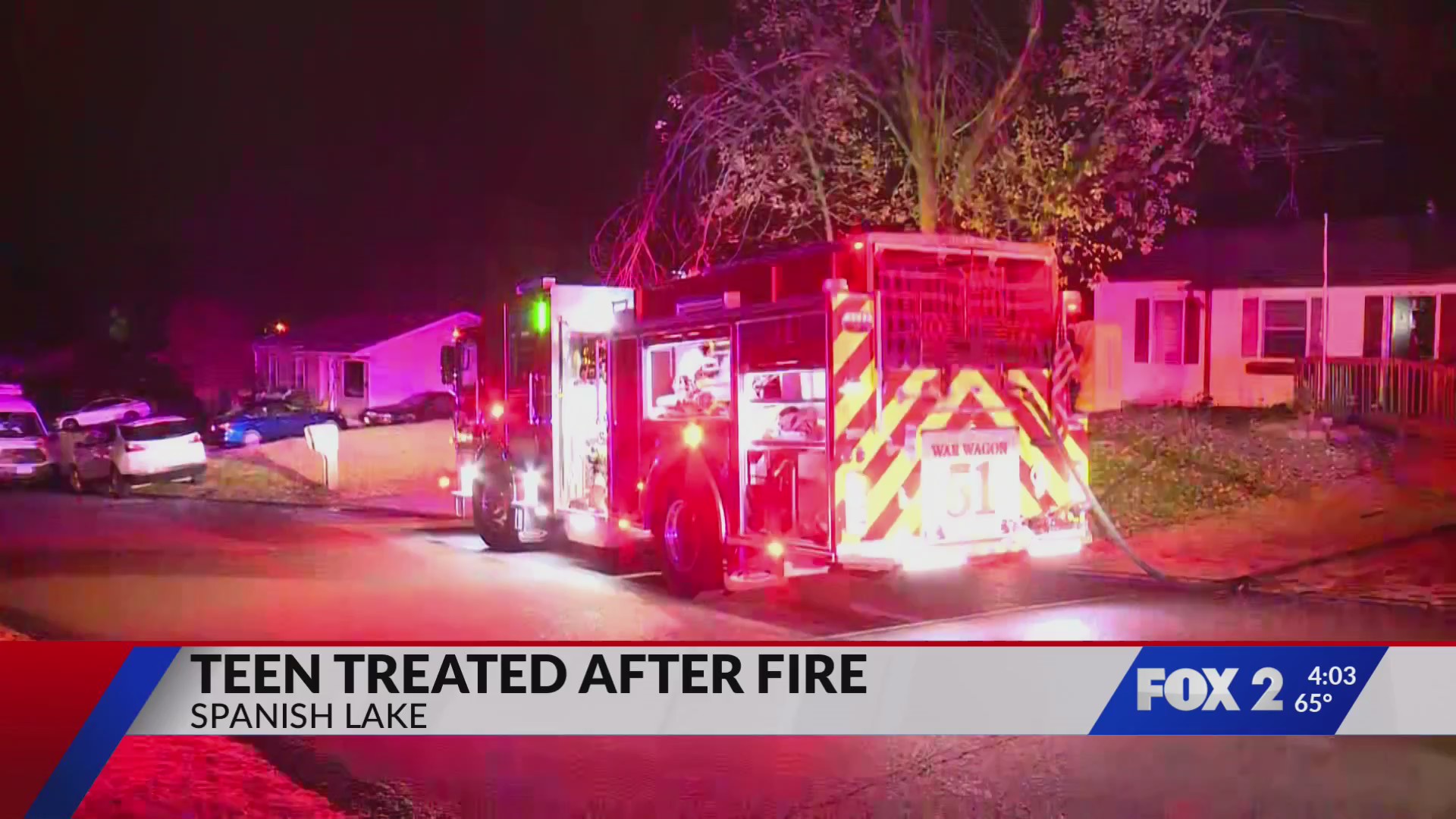 Teen escapes house fire in Spanish Lake: Officials – FOX 2