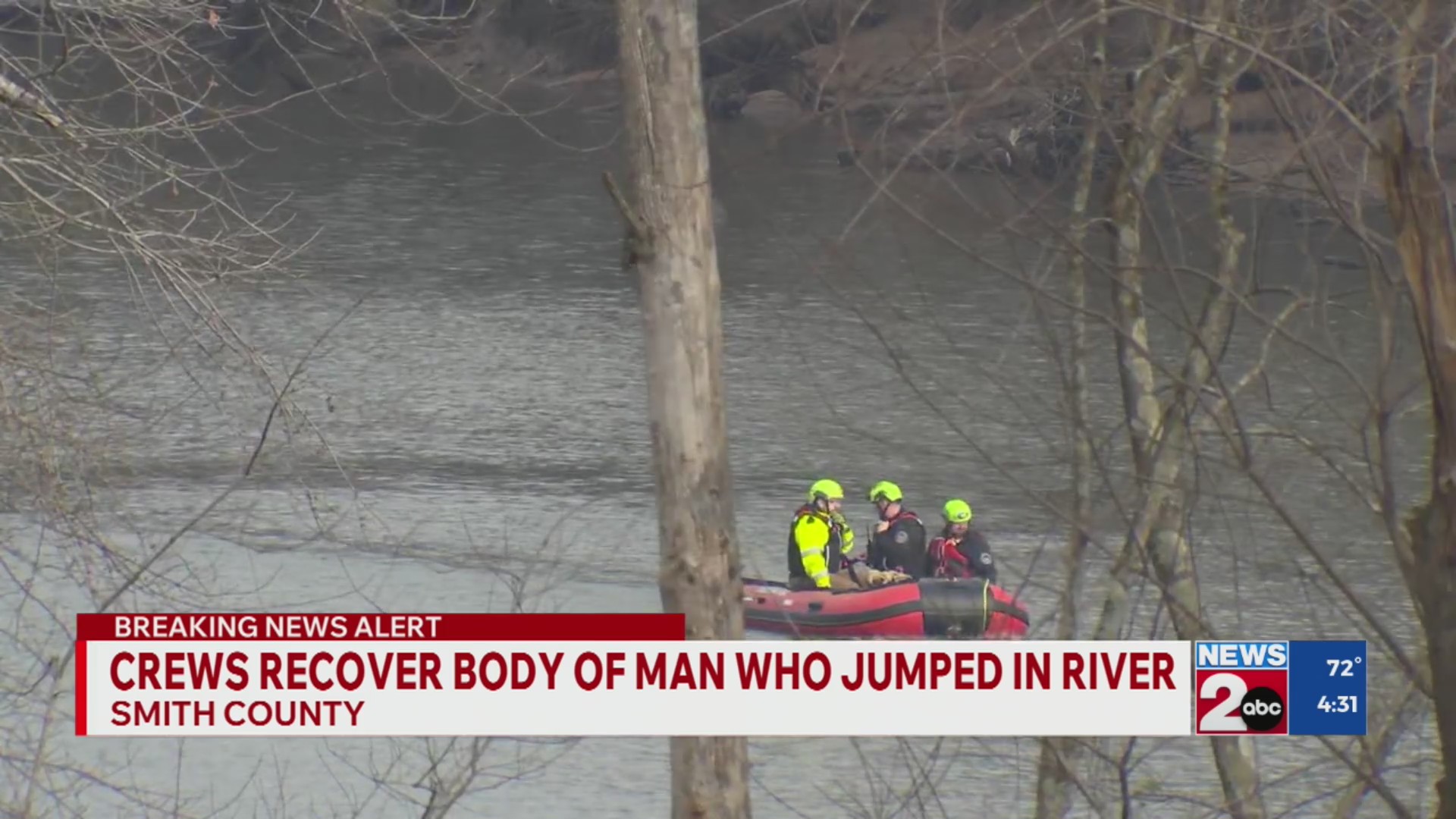 Crews recover body of man who jumped in Cumberland River – WKRN News 2