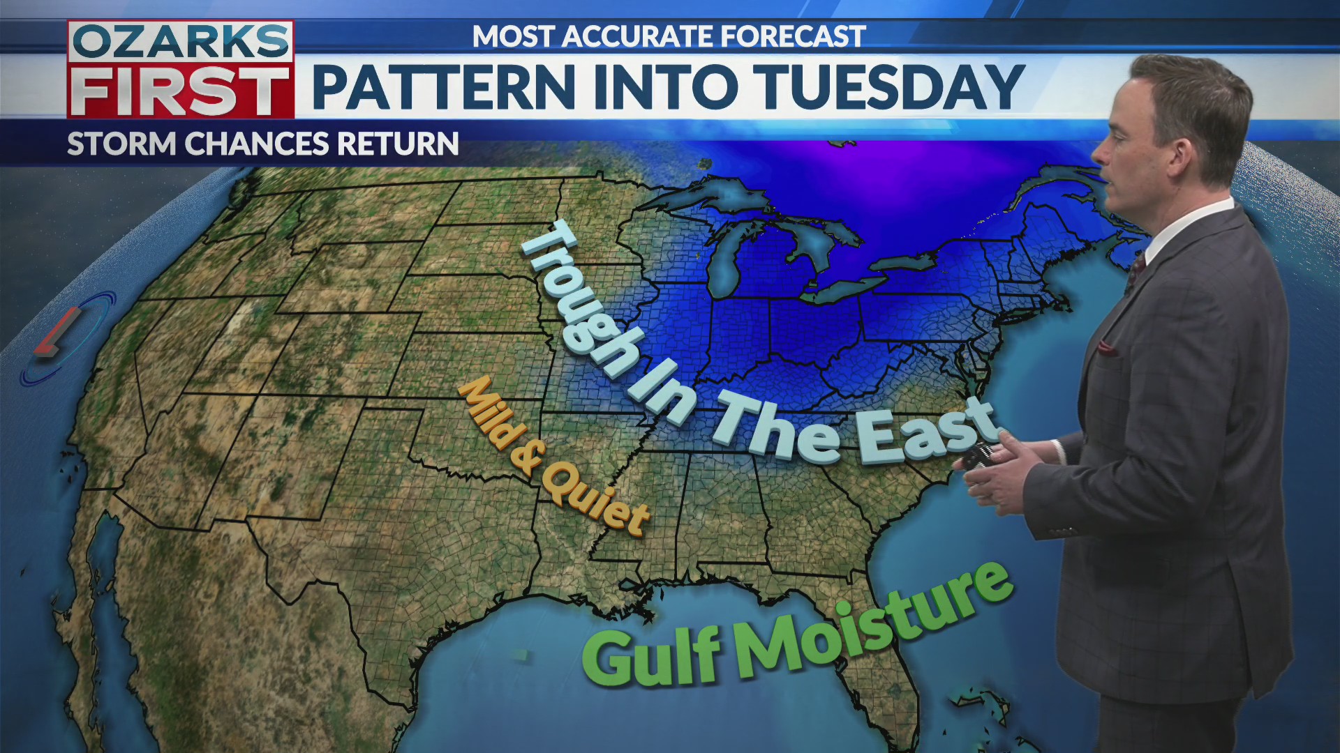 Cool & quiet into the weekend, storm chances follow – KOLR ...