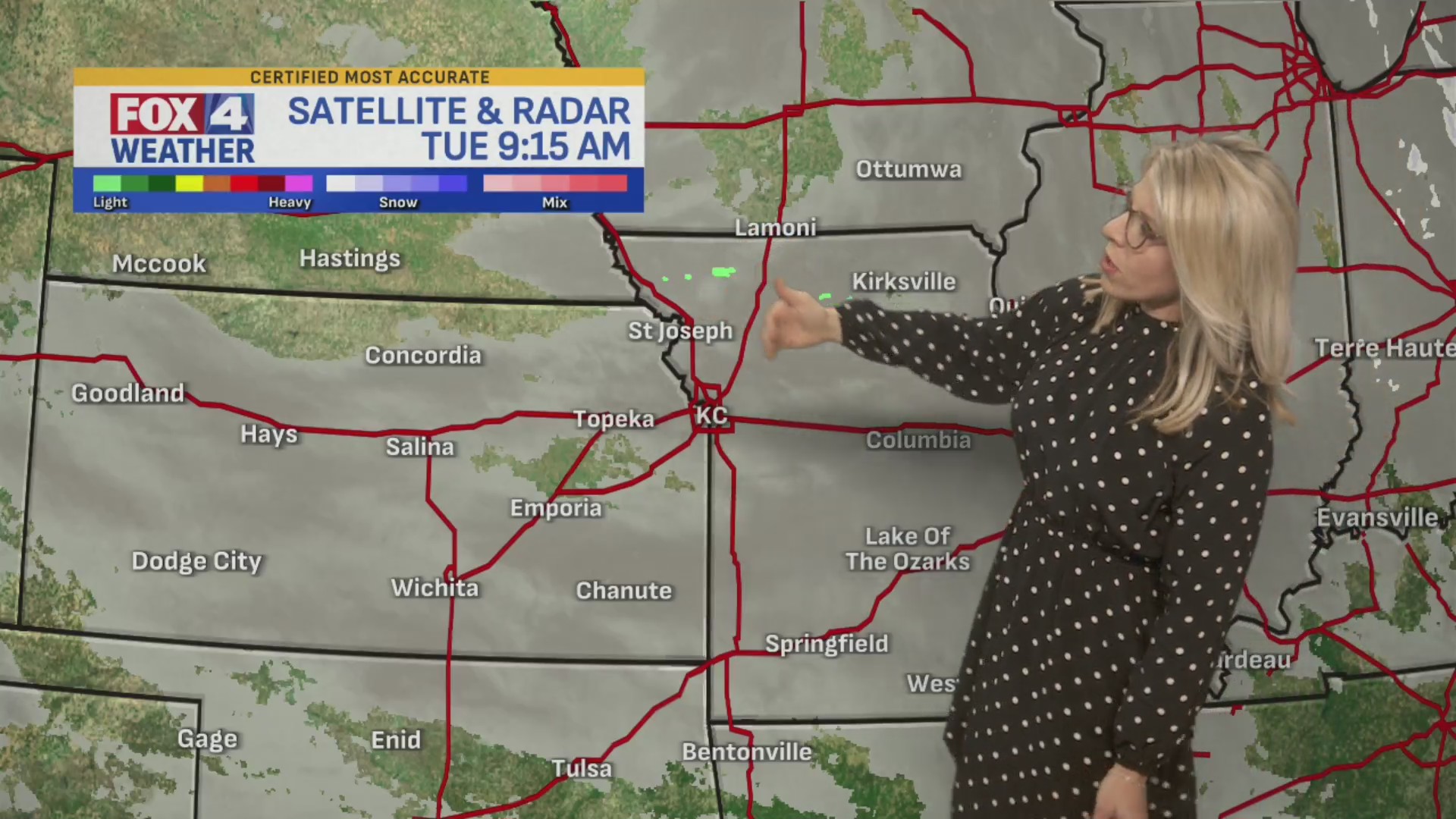 Tuesday mid-morning forecast – FOX 4 Kansas City WDAF-TV | News ...