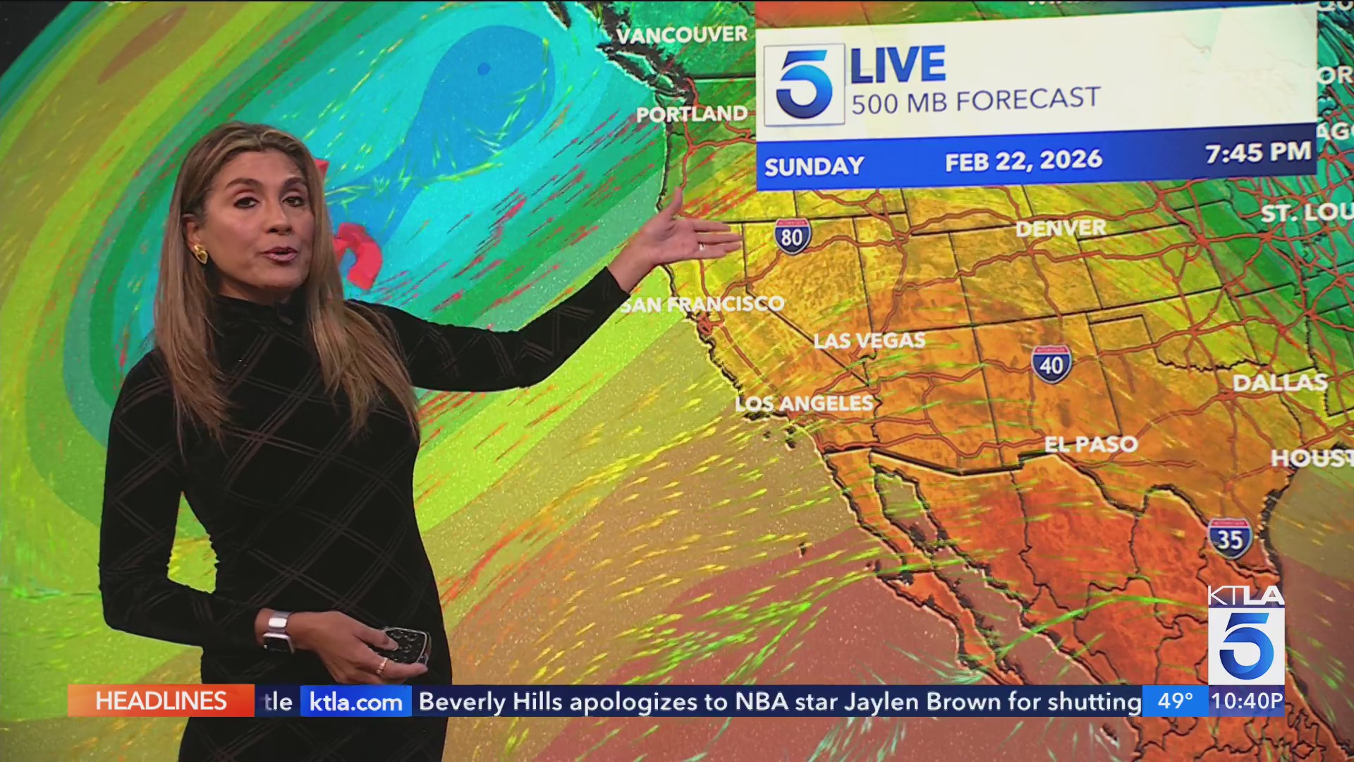 KTLA 5 News Weather Forecast – Friday, Feb. 20, 2026 – KTLA