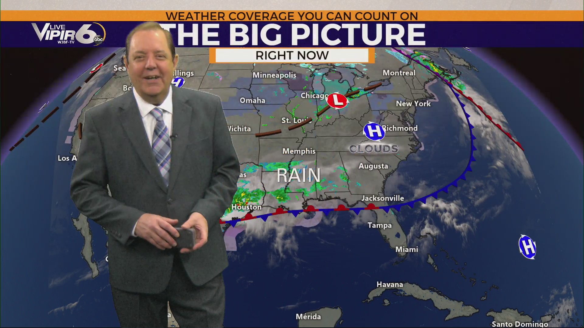 Live VIPIR 6 Forecast Friday, May 1, 2026 – WJBF