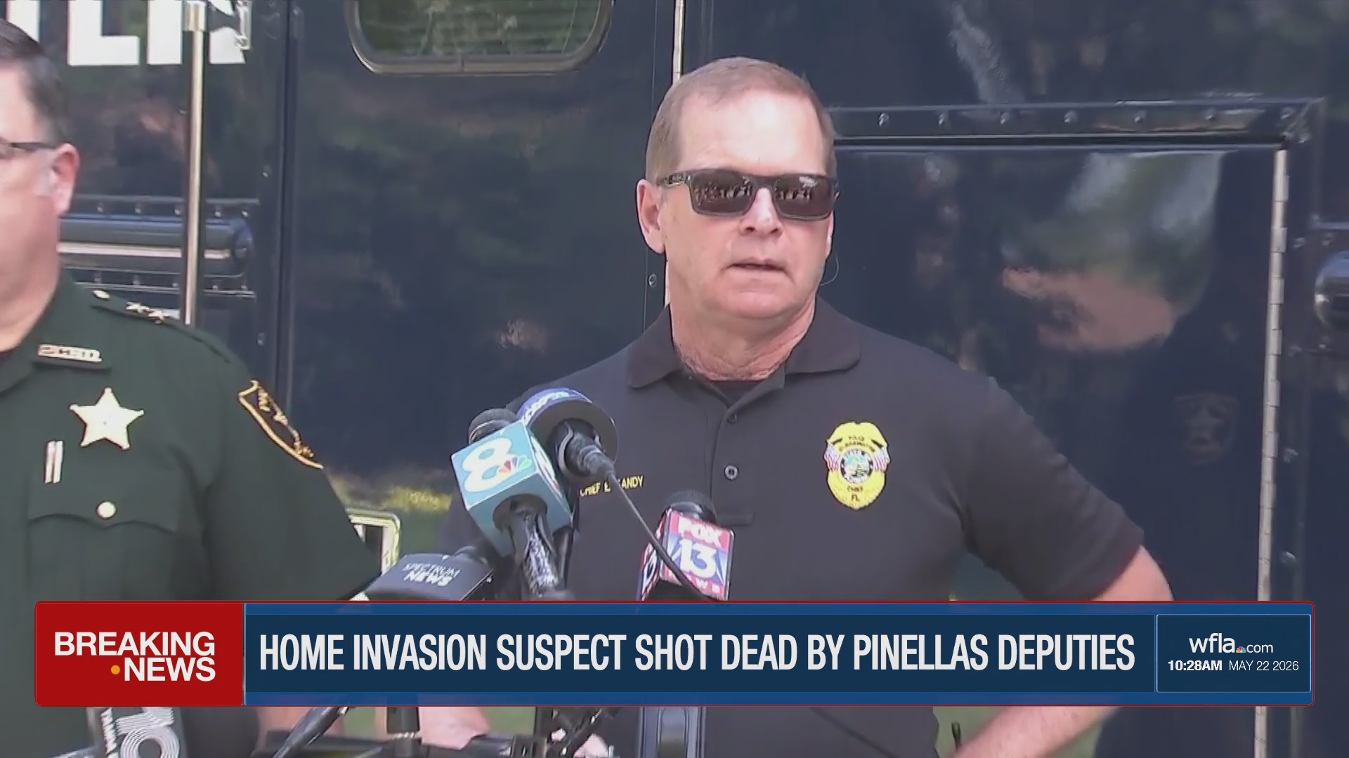 Deputies shoot, kill armed home invasion suspect in Pinellas County – WFLA