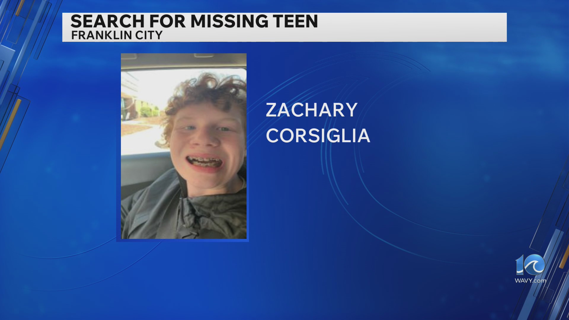 VSP: Missing Person with Autism Alert issued for Franklin teen – WAVY.com