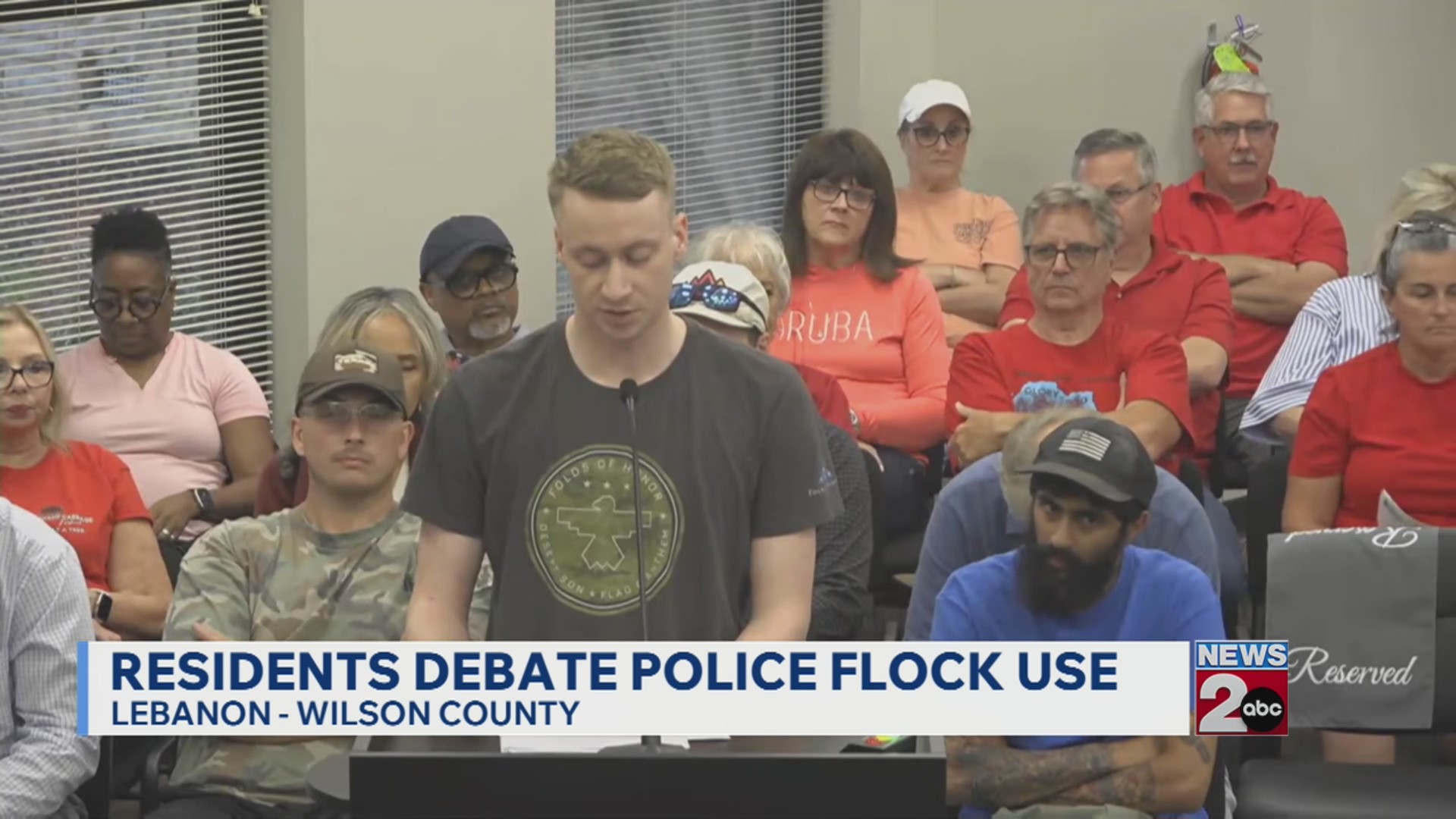 Lebanon residents debate police Flock use