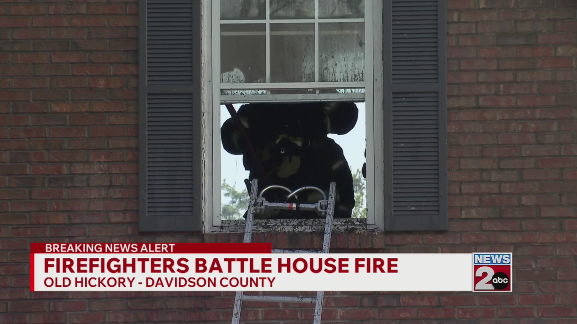Firefighters battle house fire in Old Hickory – WKRN News 2