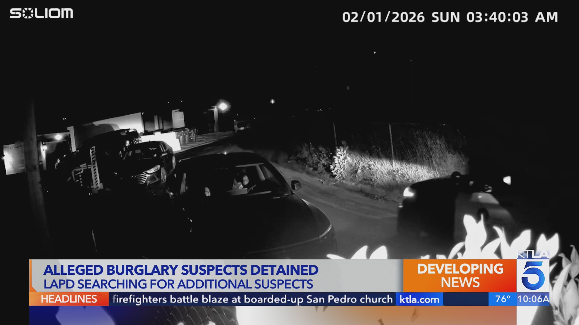 Alleged suspects detained in connection with overnight Woodland Hills ...