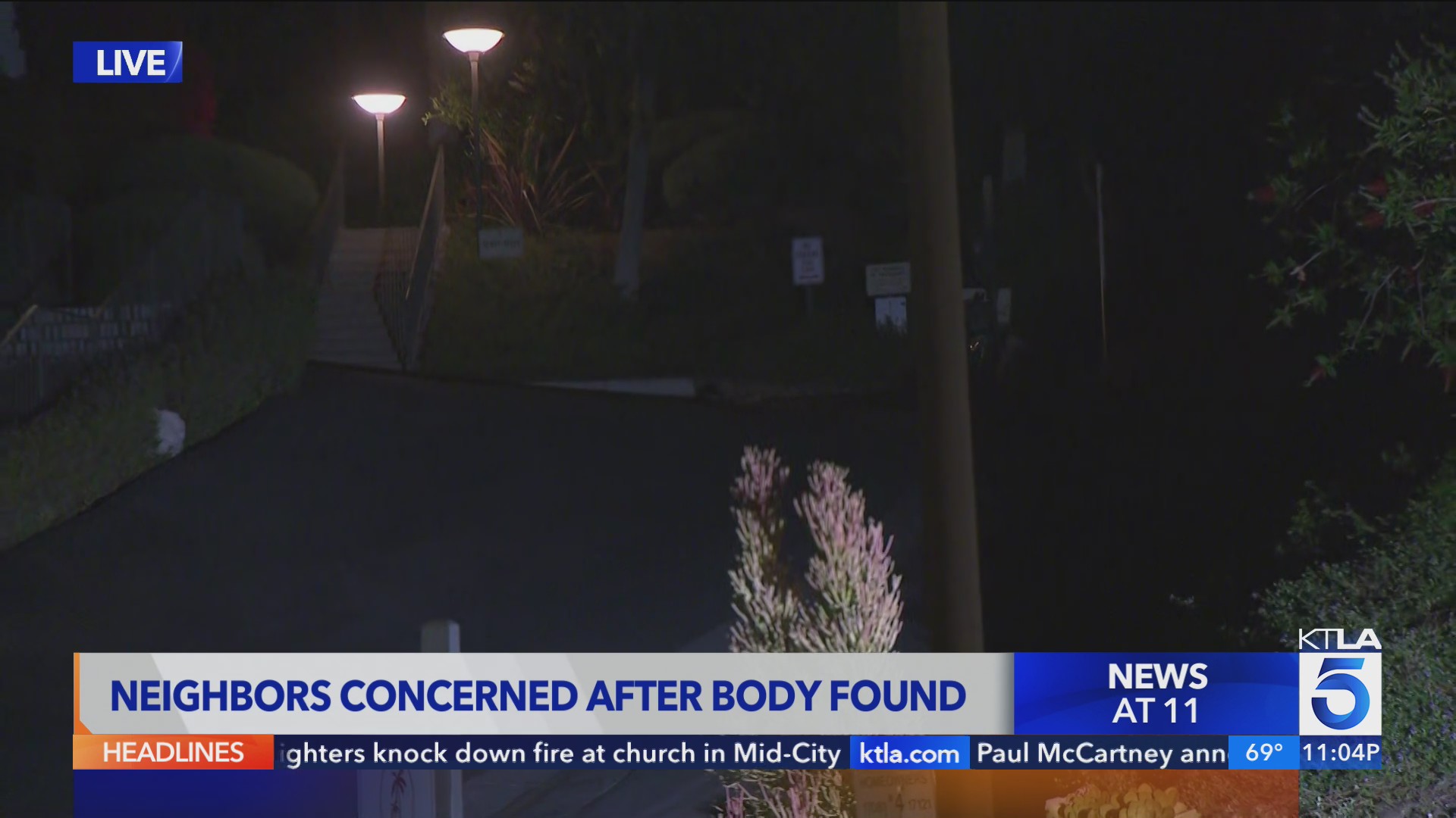 Body of man, 30, found in Pacific Palisades neighborhood – KTLA