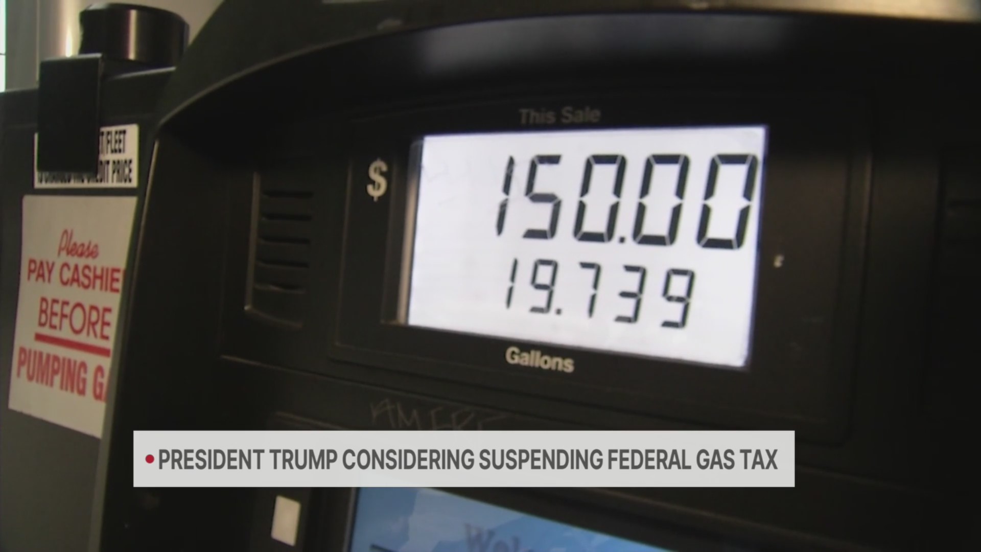 Trump considering suspending federal gas tax amid war in Iran – KRON4