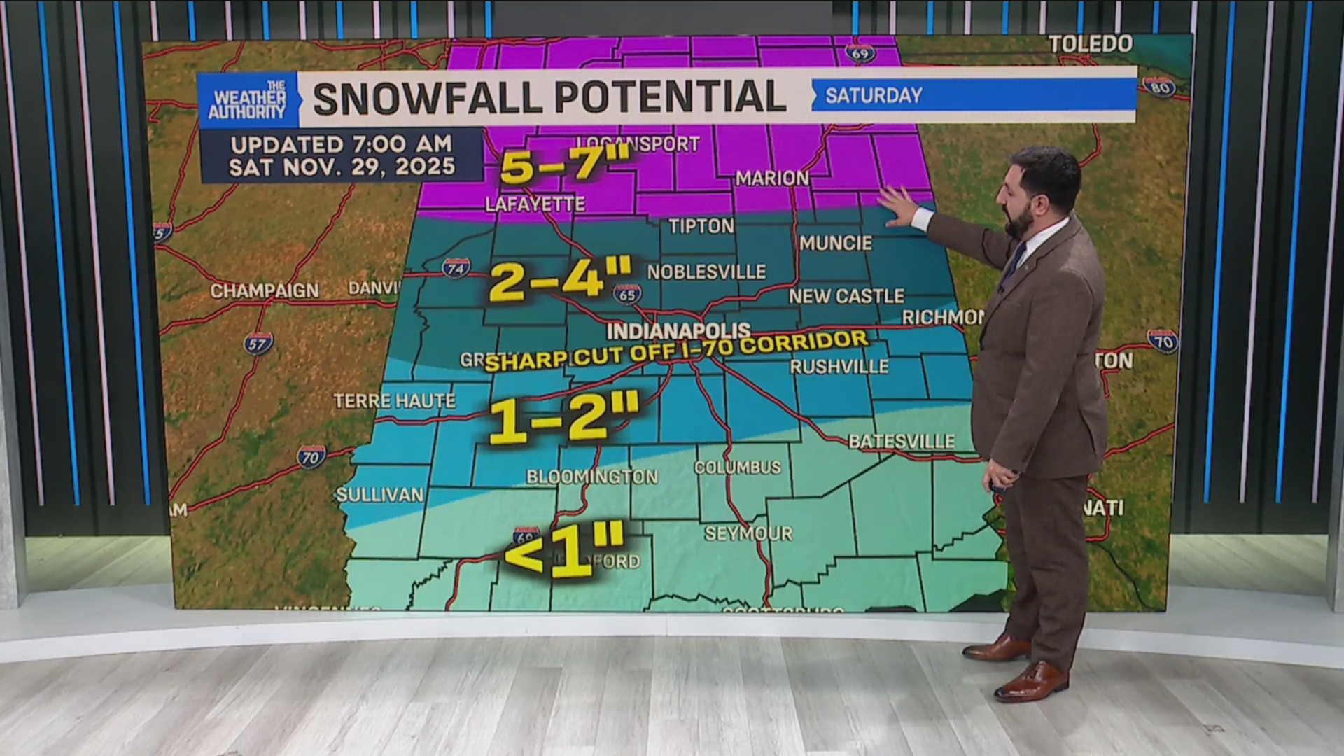 Winter snow warning for central Indiana – Fox 59