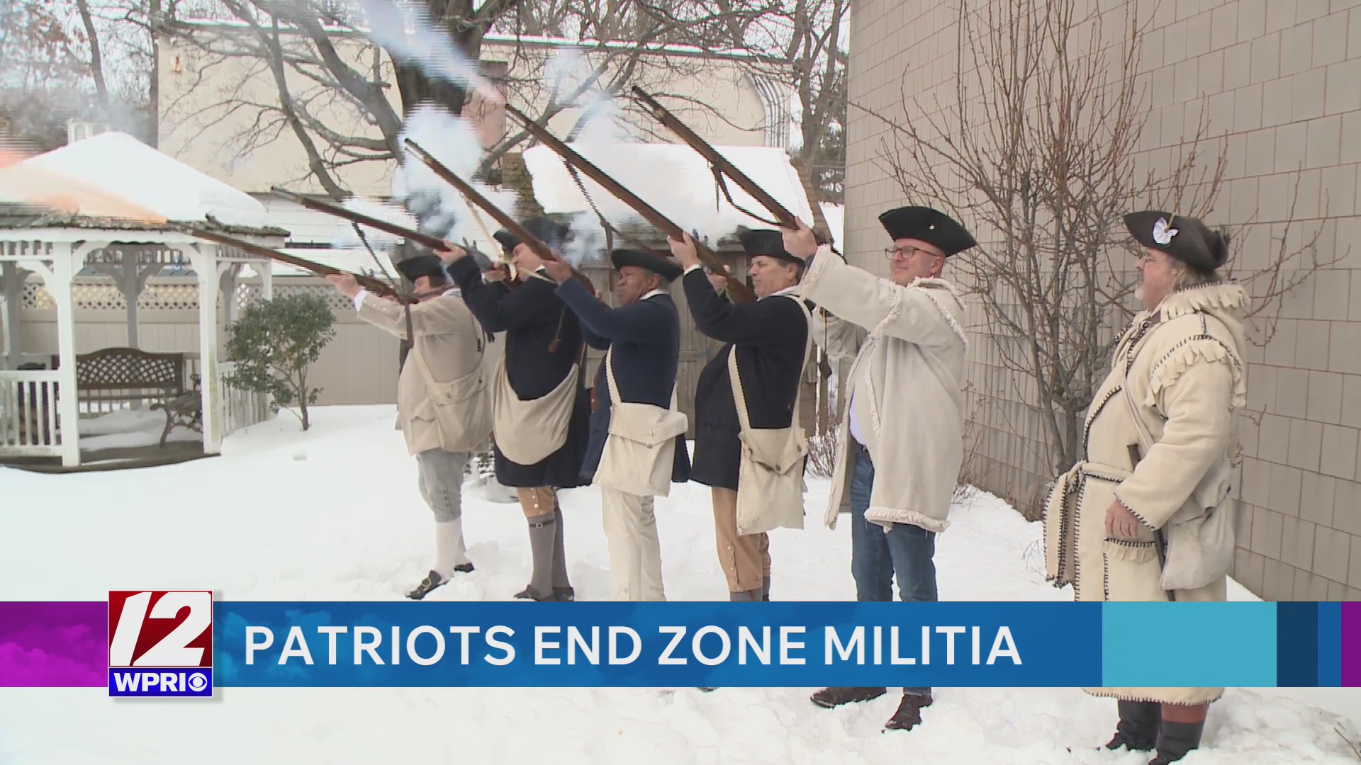 “Boom Goes the Gridiron! Patriots Militia Ignites the Super Bowl Spirit ...