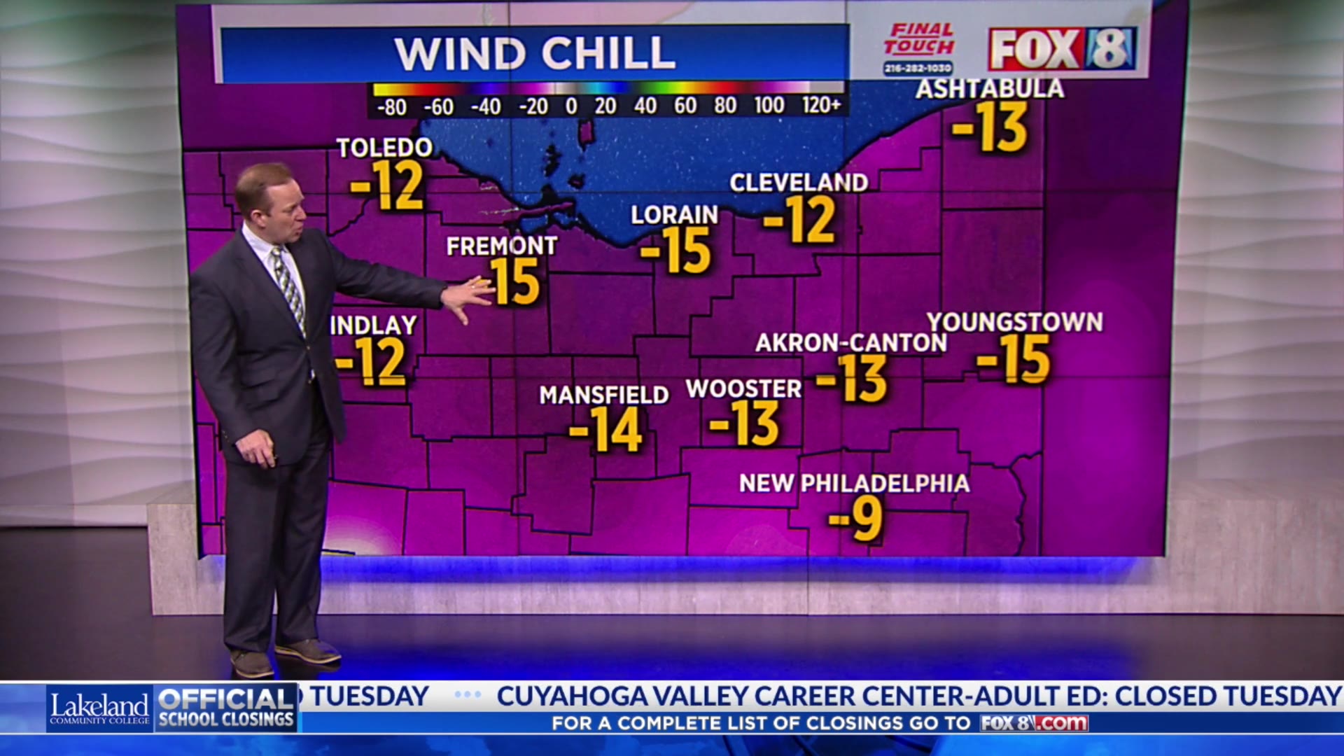 COLD WEATHER ADVISORY in effect through noon – Fox 8 Cleveland WJW
