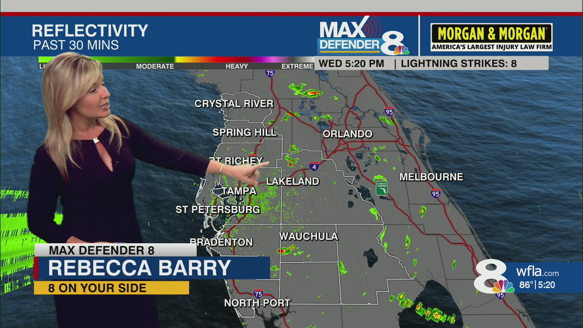 Isolated showers fade, better chances for rain tomorrow – here’s ...