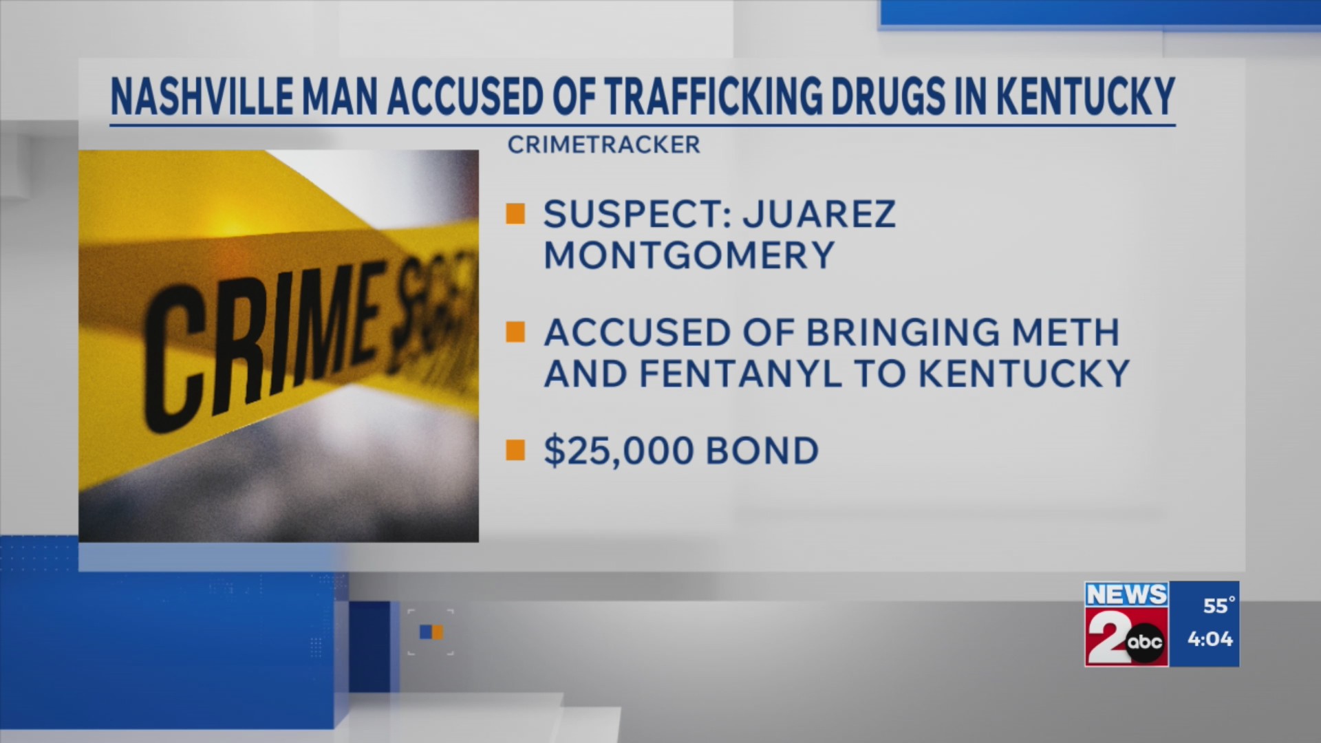 Nashville man arrested in Kentucky on drug trafficking charges – WKRN ...