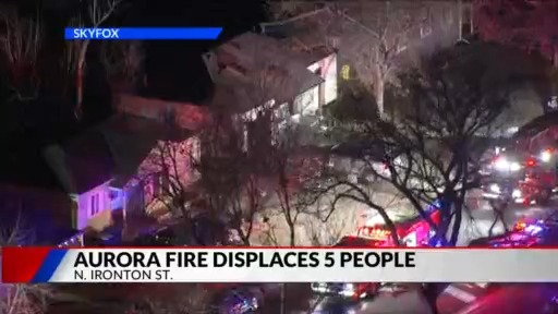 5 people displaced after house fire in Aurora – FOX31 Denver