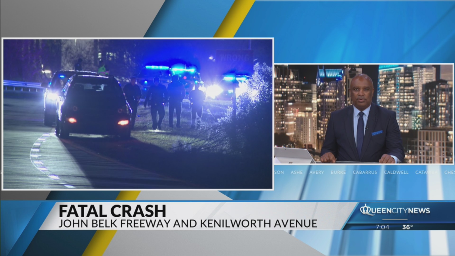 Fatal crash investigation underway near Uptown Charlotte – Queen City News