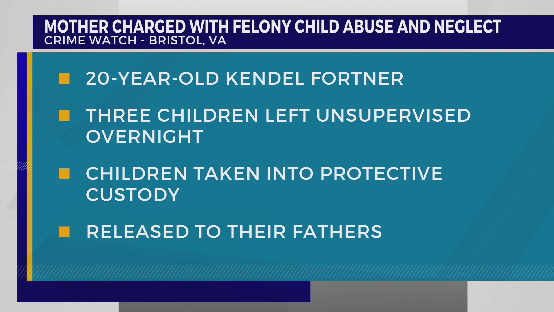 BVPD: Mother charged with felony child abuse after leaving children ...