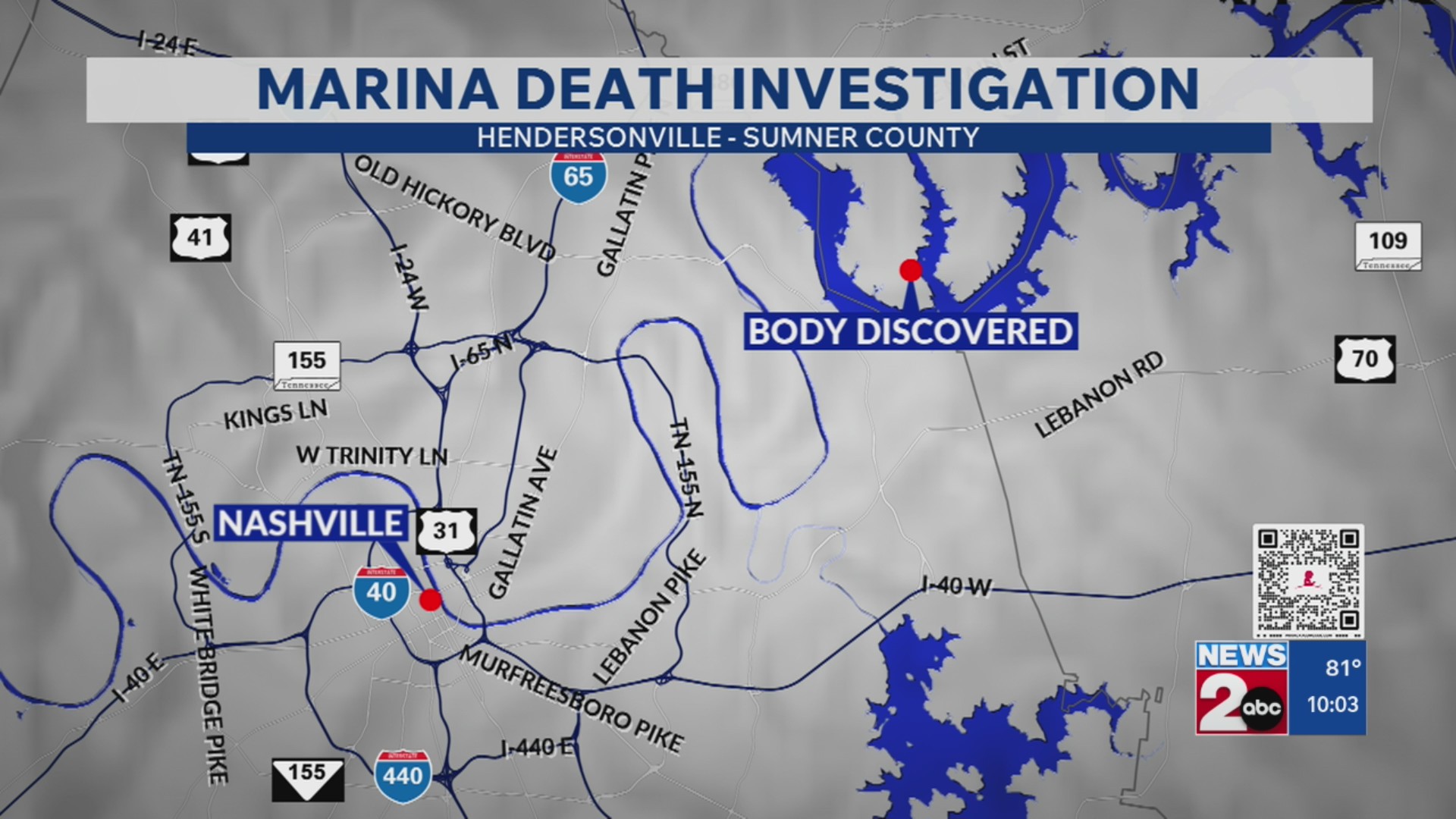 Body found in Old Hickory Lake in Hendersonville – WKRN News 2