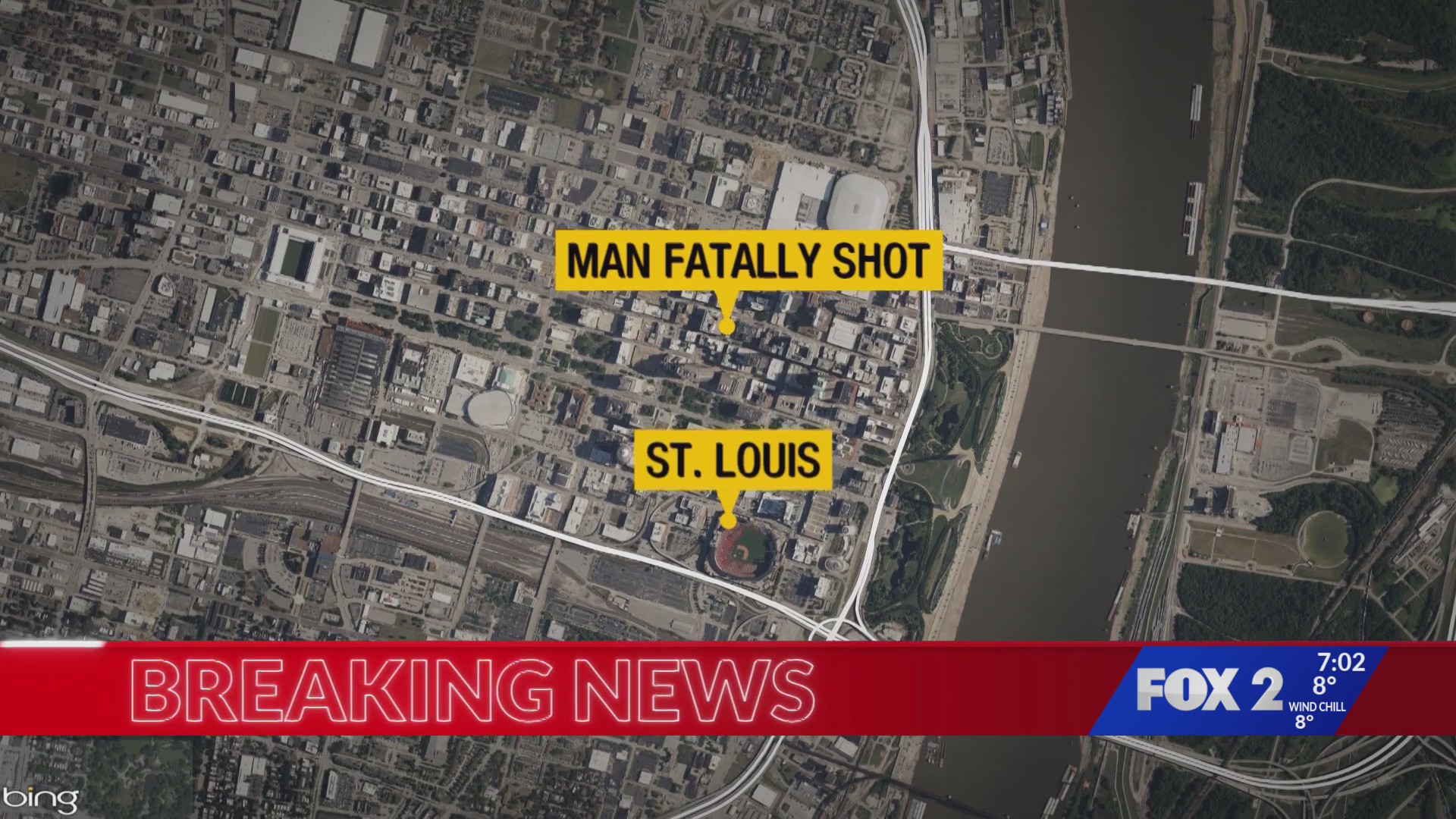 Man fatally shot near Ninth and Olive streets in St. Louis – FOX 2