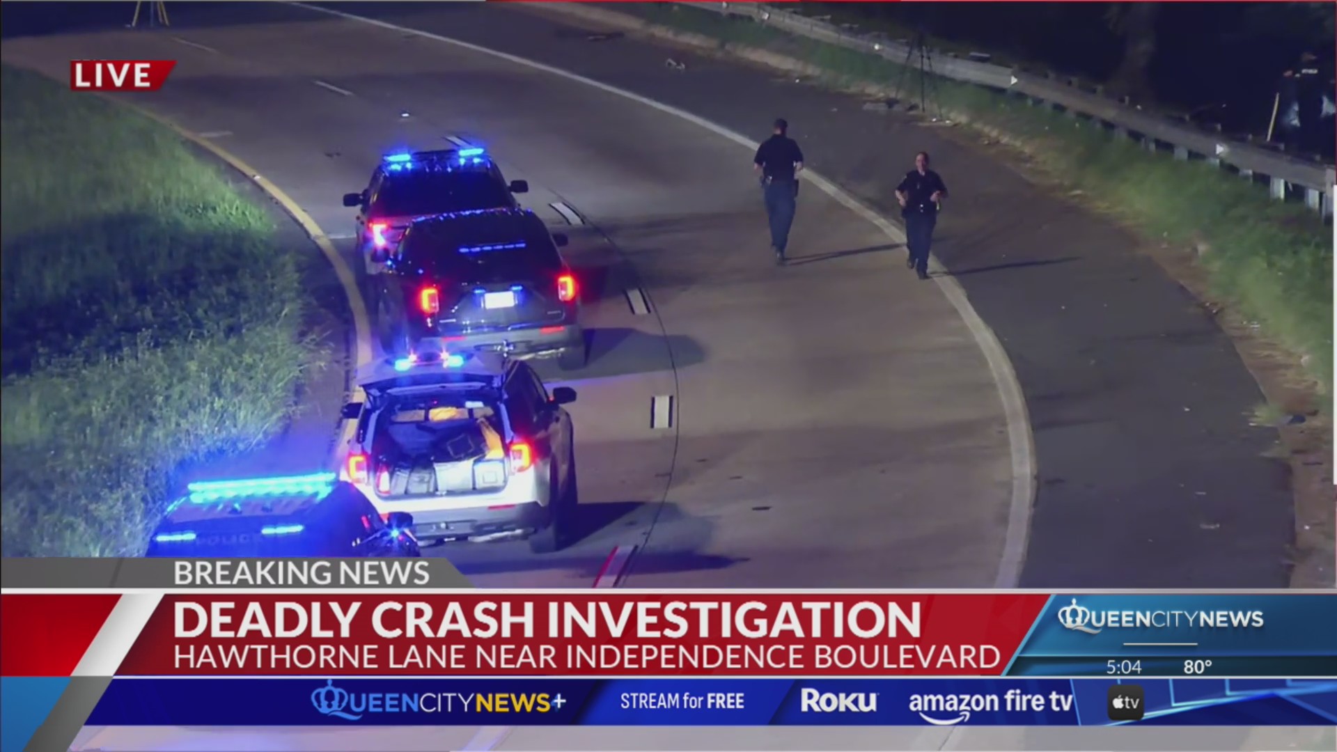 One dead, one hurt crash near Independence Blvd – Queen City News