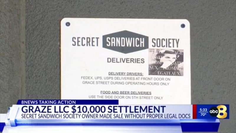 Open Secret Owner Owner of Secret Sandwich Society brand settles $10,000 violation – WRIC ...