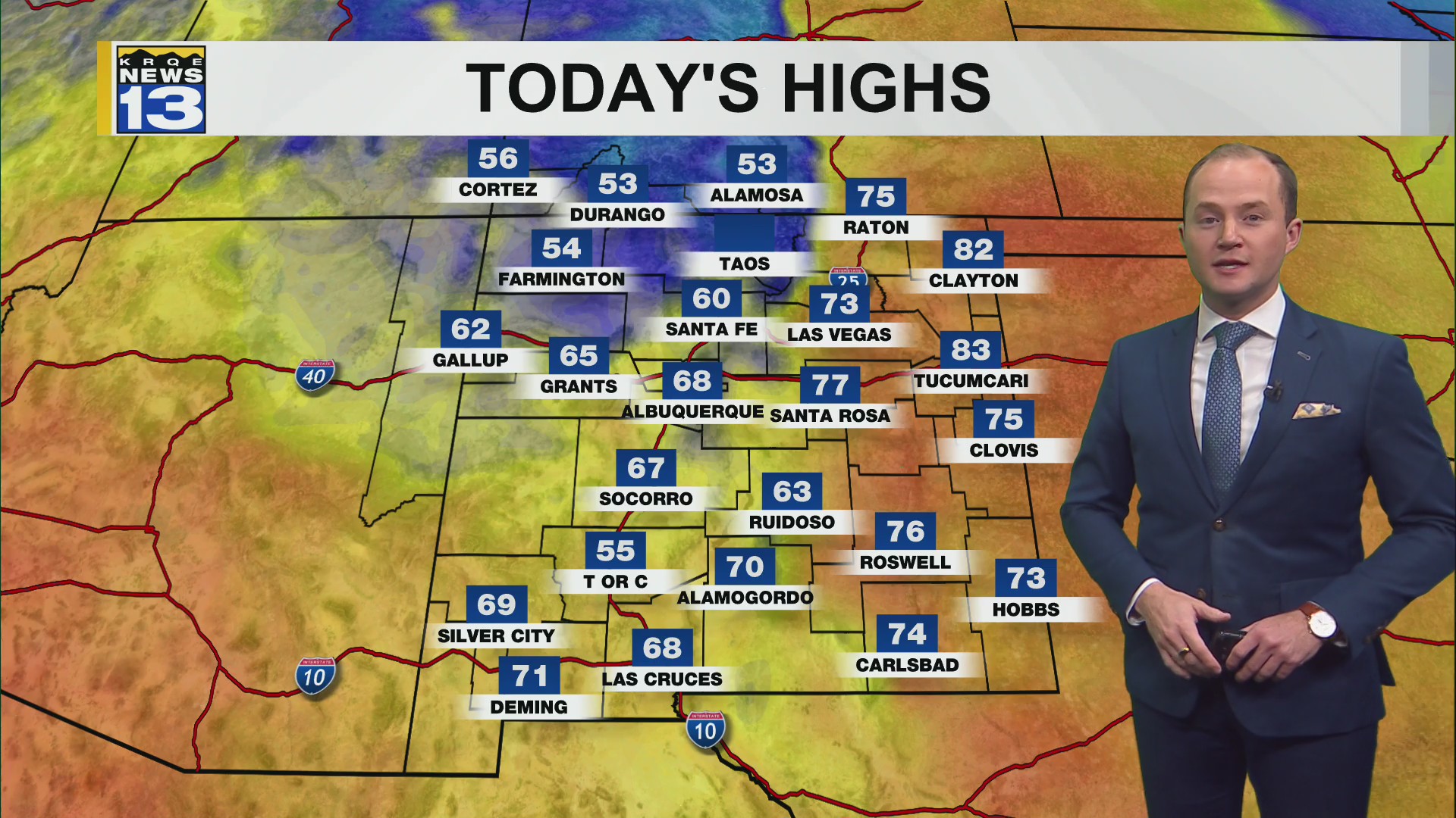 Record breaking warmth in parts of New Mexico Thursday – KRQE NEWS 13 ...